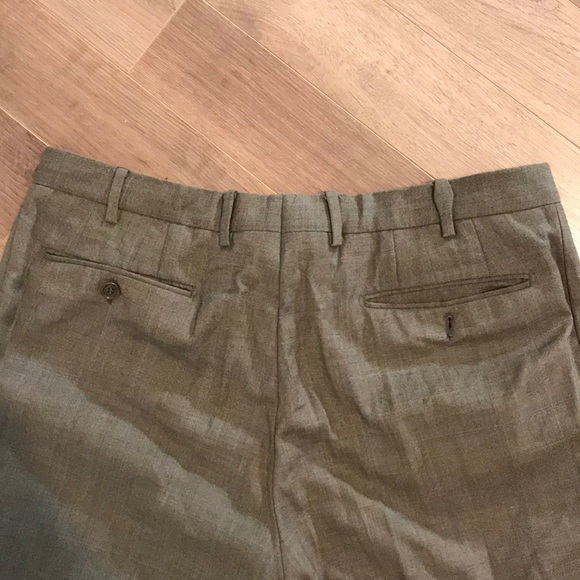 Pal Zileri Italian Made Brown Wool Tweed Suit Set - Picture 16 of 16